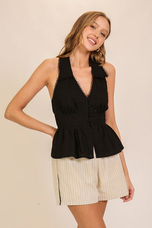 The Peekaboo Halter Top