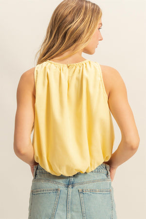 Lemon Scone Top