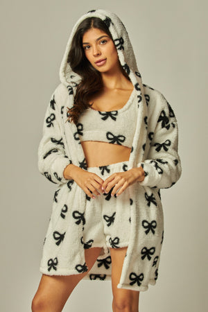 Cozy Fleece 3 Piece Pajama Set