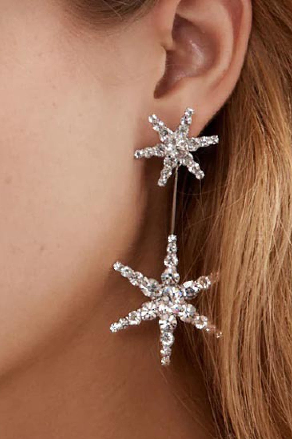 Crystal Starburst Earrings