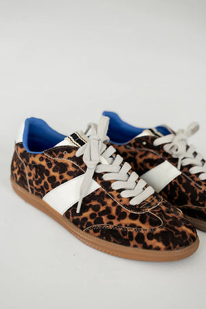 Sydney Leopard Print Sneakers