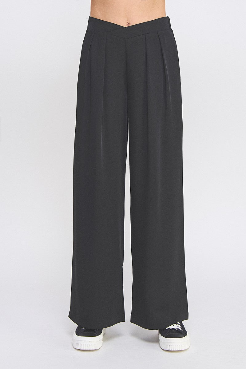 Black Silky Trousers