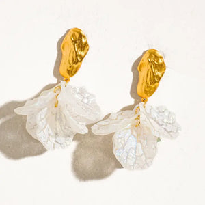 Alma Floral 18K Earrings