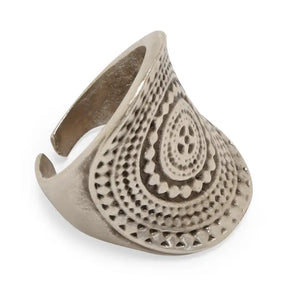 Boho Ring In Silver