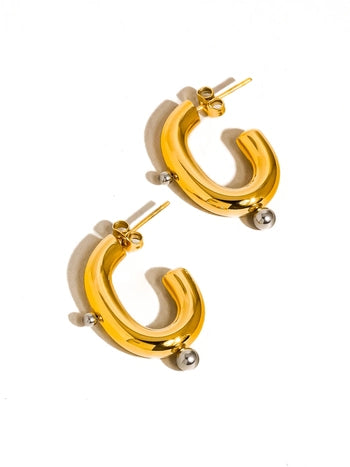 Alsace C Hoop Earring