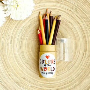 Color Of The World Pencil Set With Sharpener