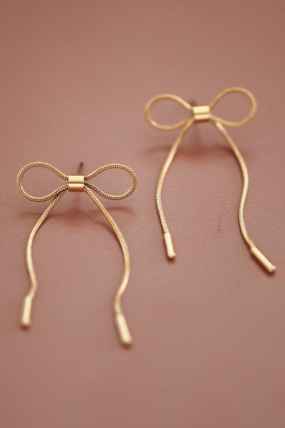 Dainty Bow Earrings