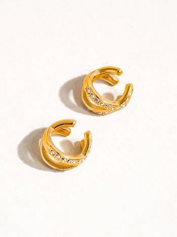 Avery 18K Gold Ear Cuff