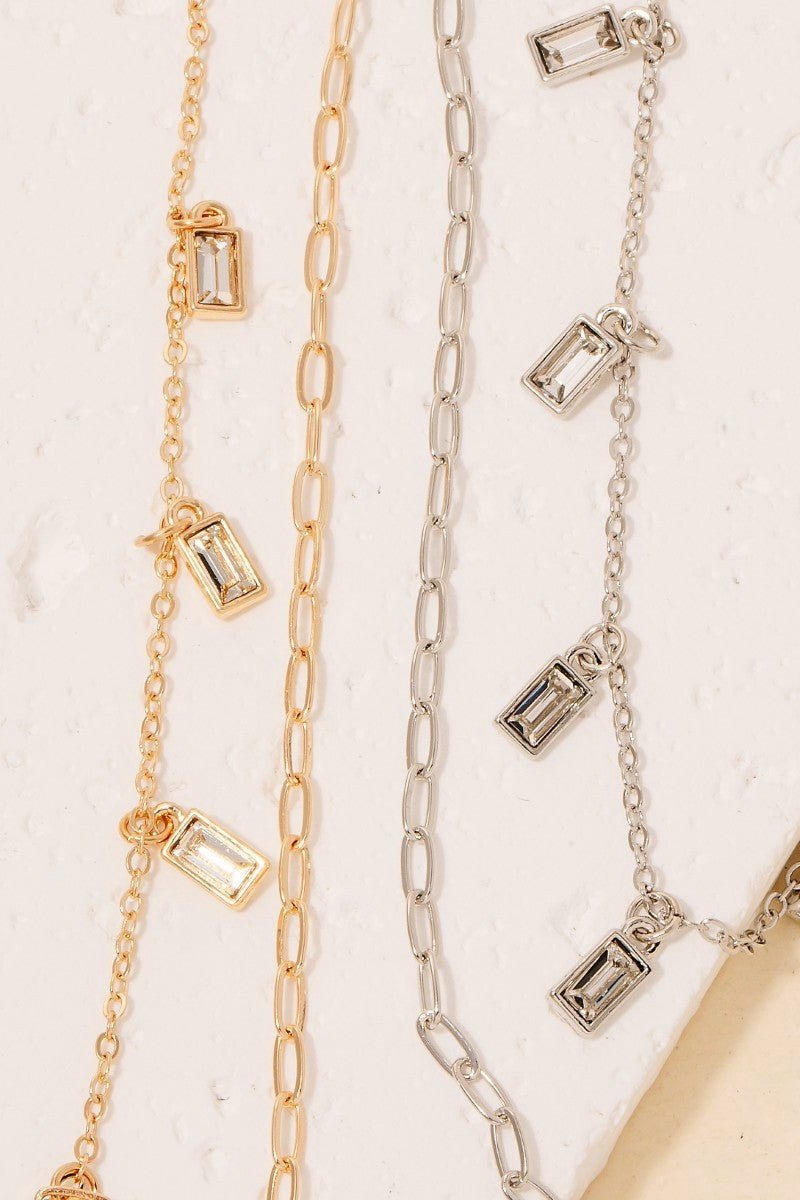 Layer Me Up Faceted Necklace