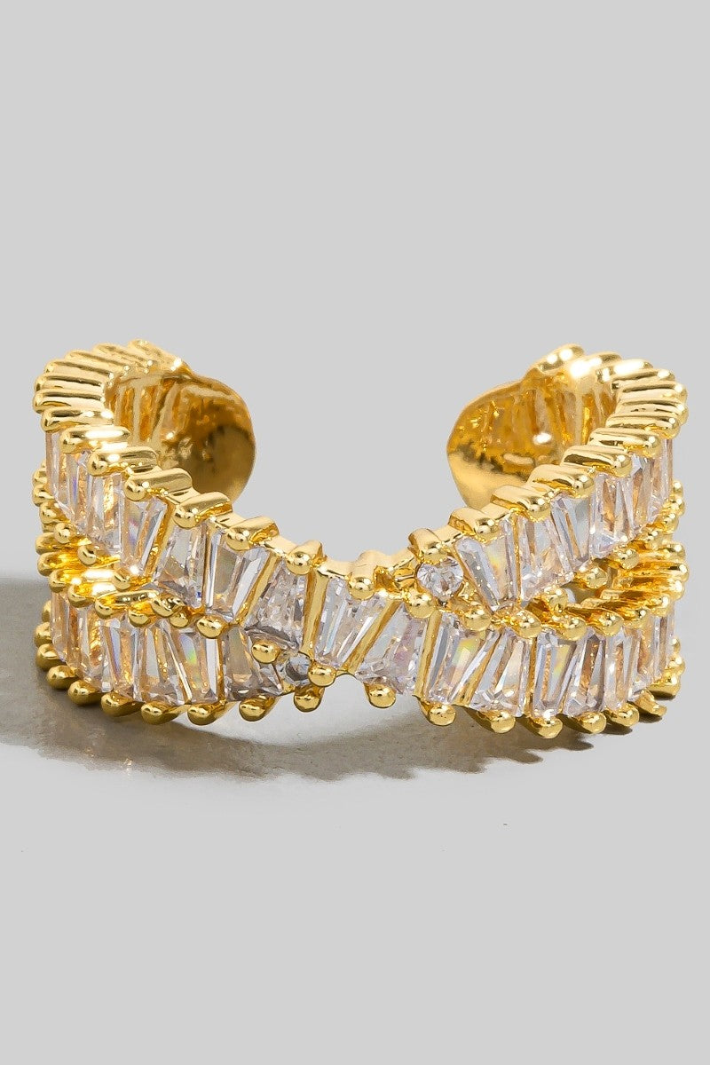 Stack & Shine Pave Ring