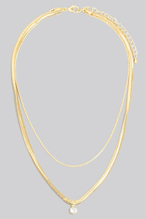 Simple Shine Layered Necklace