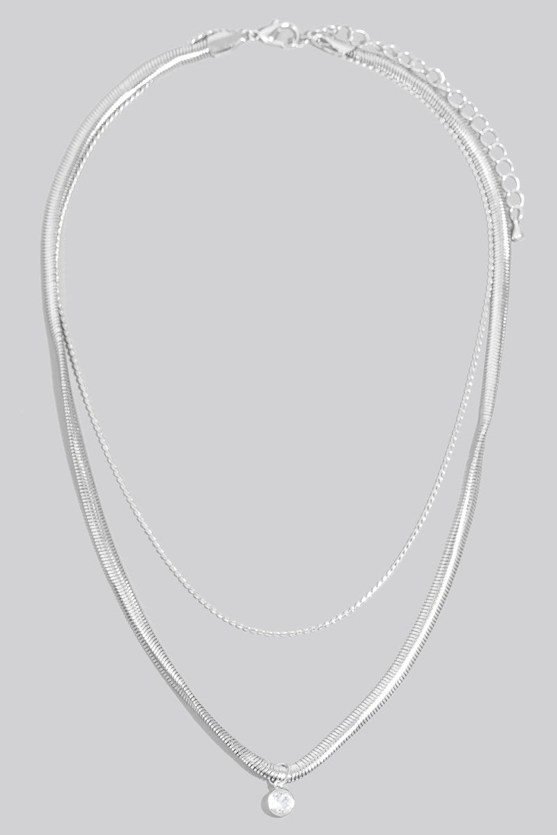 Simple Shine Layered Necklace