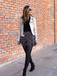 Sand Suede Moto Jacket