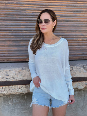 Ivory Knit Sweater