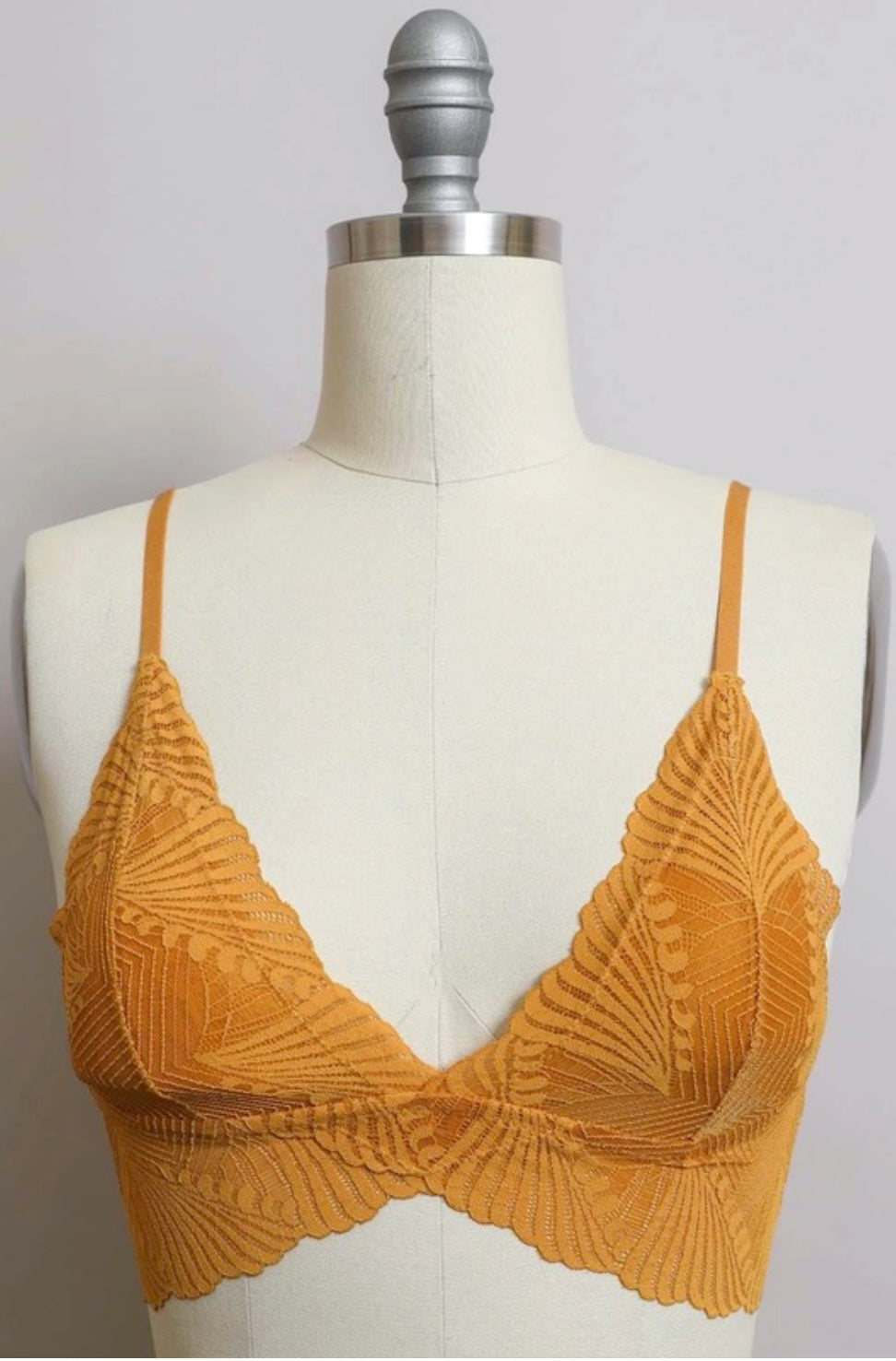 Mustard Petal Bralette