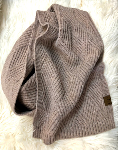 Taupe CC Scarf
