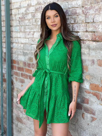 Embry Green Dress
