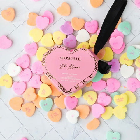 Be Mine Heart Buffer - French Lavendar