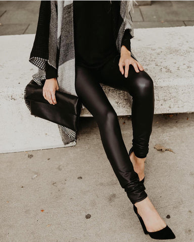 Black Liquid Leggings