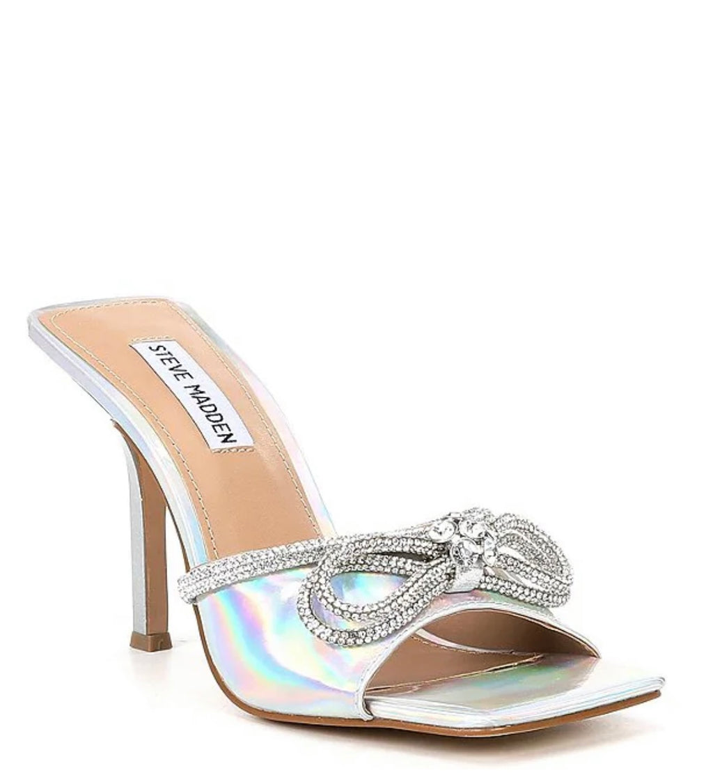 Embellished Iridescent Heel - Steve Madden