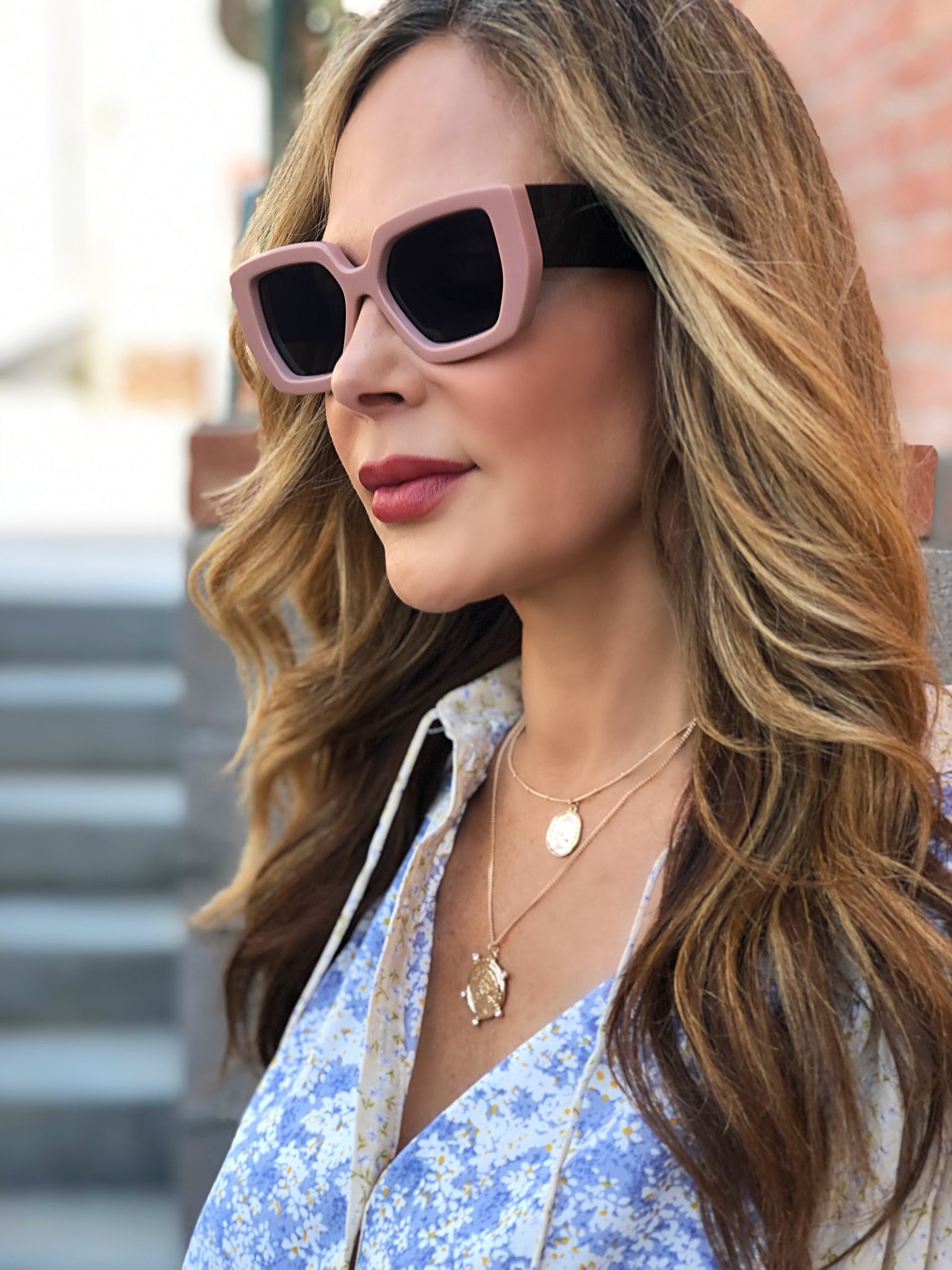 Mama Mia Sunglasses-Pink